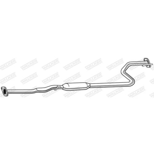 Stredný tlmič výfuku 22043 /WALKER/ - obr. 8