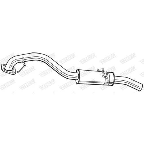 Koncový tlmič výfuku 22589 /WALKER/ - obr. 4