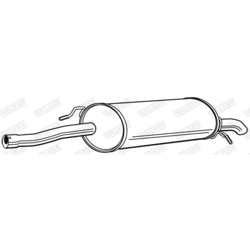 Koncový tlmič výfuku 22716 /WALKER/ - obr. 4