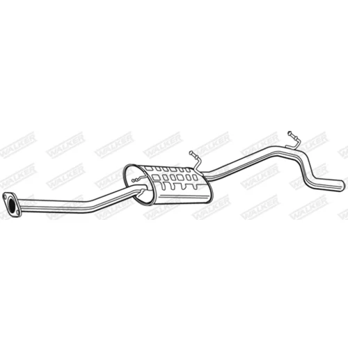 Koncový tlmič výfuku 22814 /WALKER/ - obr. 8