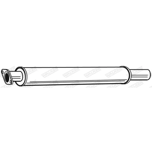 Stredný tlmič výfuku 22853 /WALKER/ - obr. 8