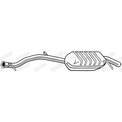Koncový tlmič výfuku 25112 /WALKER/ - obr. 4