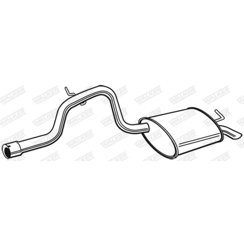 Koncový tlmič výfuku 72386 /WALKER/ - obr. 8