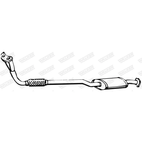 Predný tlmič výfuku WALKER 14327
