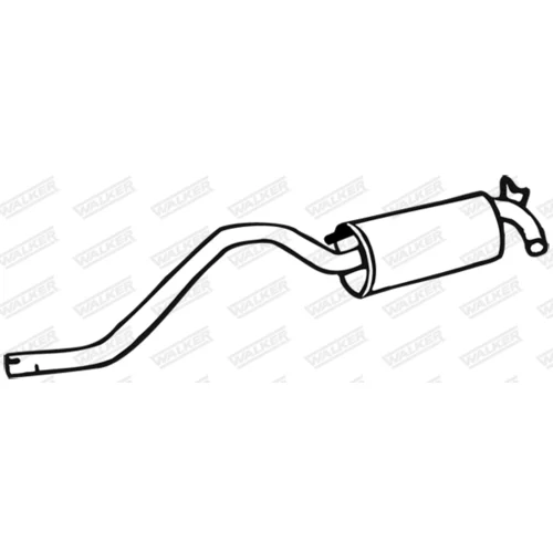 Koncový tlmič výfuku WALKER 14474
