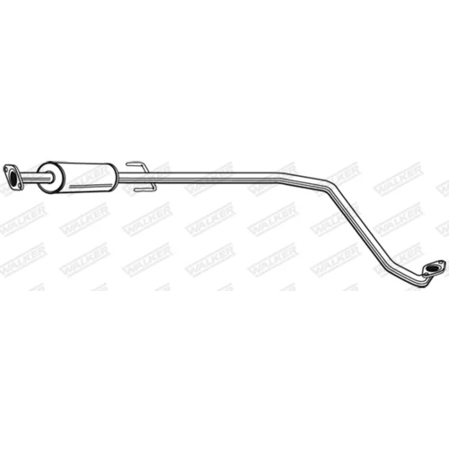 Stredný tlmič výfuku 22819 /WALKER/ - obr. 4