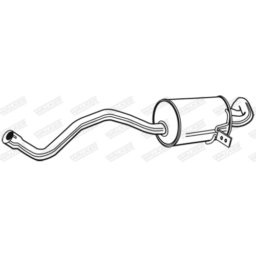 Koncový tlmič výfuku 22975 /WALKER/ - obr. 8