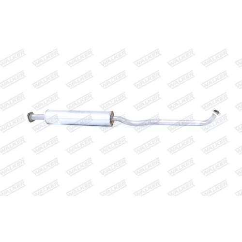 Stredný tlmič výfuku WALKER 23484