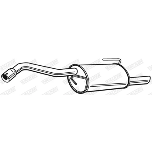 Koncový tlmič výfuku 23662 /WALKER/ - obr. 5