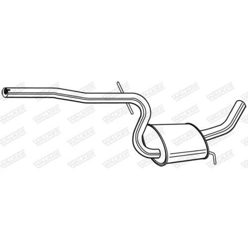 Koncový tlmič výfuku 24126 /WALKER/ - obr. 4