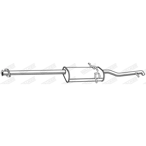 Koncový tlmič výfuku 72321 /WALKER/ - obr. 9