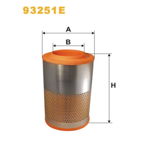 Vzduchový filter WIX FILTERS 93251E