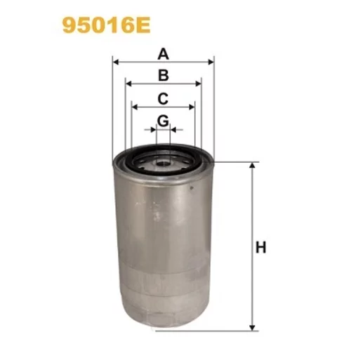 Palivový filter WIX FILTERS 95016E