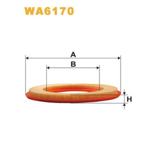 Vzduchový filter WIX FILTERS WA6170