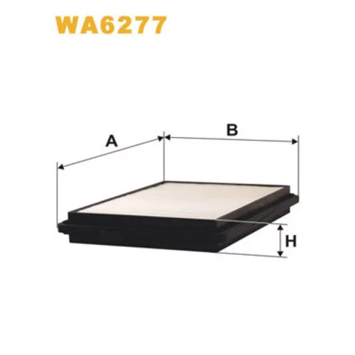 Vzduchový filter WIX FILTERS WA6277
