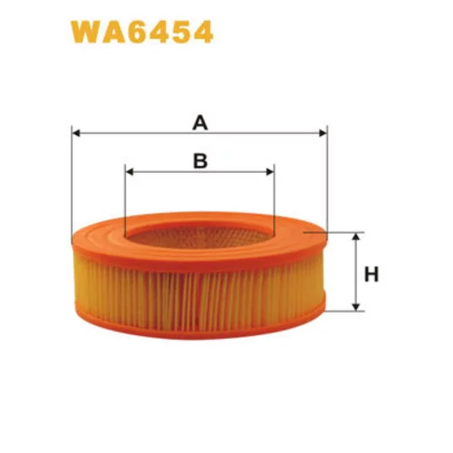 Vzduchový filter WIX FILTERS WA6454
