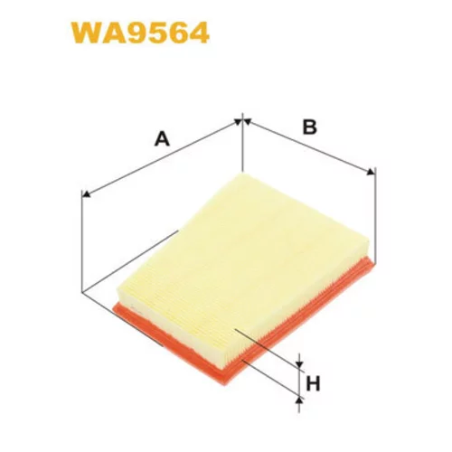 Vzduchový filter WA9564 (WIX FILTERS)