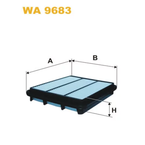 Vzduchový filter WIX FILTERS WA9683