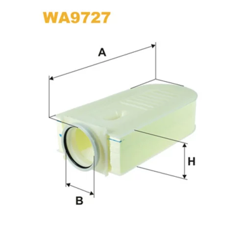 Vzduchový filter WIX FILTERS WA9727