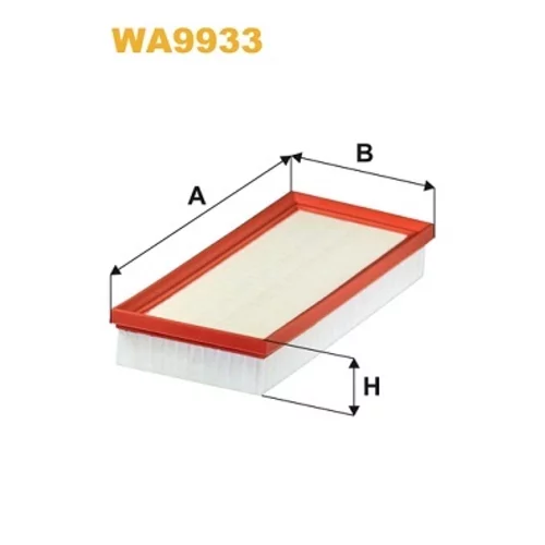 Vzduchový filter WA9933 (WIX FILTERS)