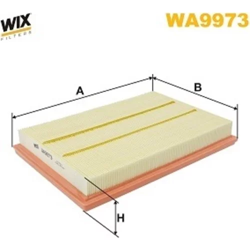 Vzduchový filter WIX FILTERS WA9973