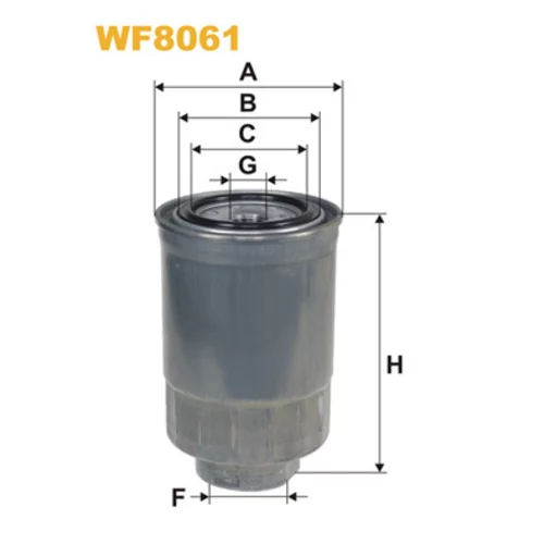 Palivový filter WIX FILTERS WF8061