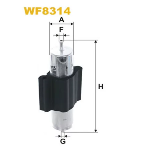 Palivový filter WIX FILTERS WF8314