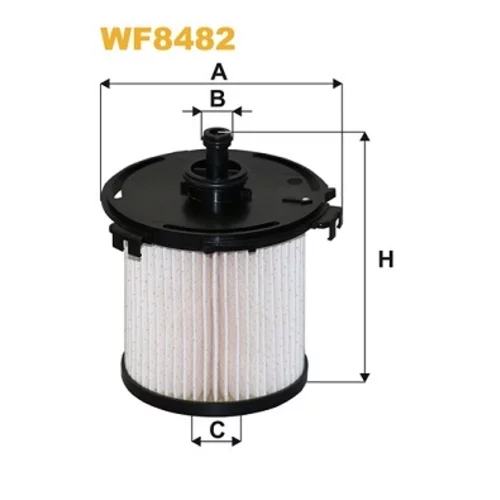 Palivový filter WIX FILTERS WF8482