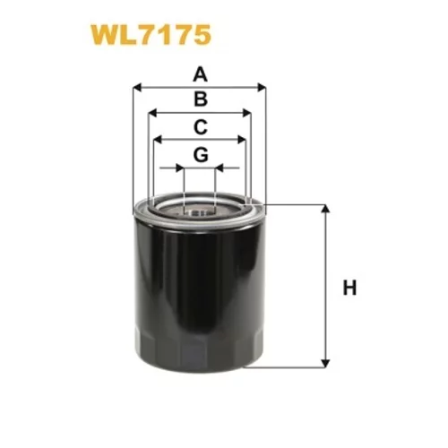 Olejový filter WIX FILTERS WL7175