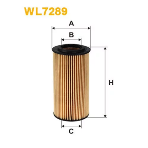 Olejový filter WIX FILTERS WL7289