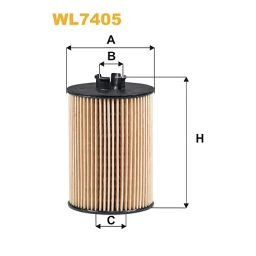 Olejový filter WIX FILTERS WL7405