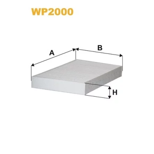 Filter vnútorného priestoru WIX FILTERS WP2000