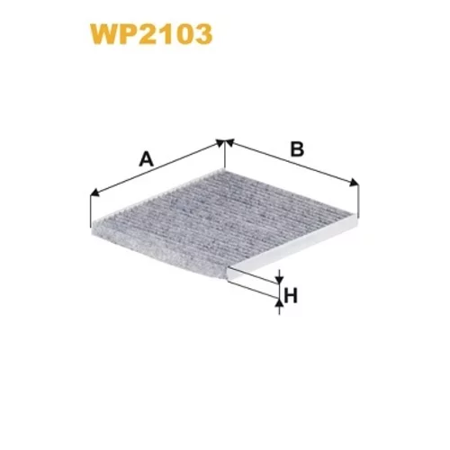 Filter vnútorného priestoru WIX FILTERS WP2103