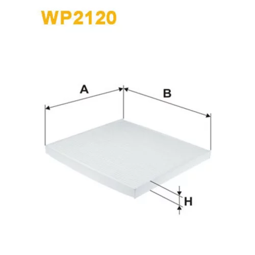 Filter vnútorného priestoru WIX FILTERS WP2120