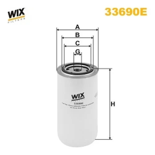 Palivový filter WIX FILTERS 33690E