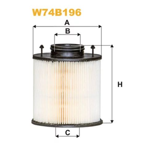 Filter močoviny WIX FILTERS W74B196