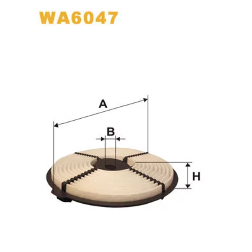 Vzduchový filter WIX FILTERS WA6047