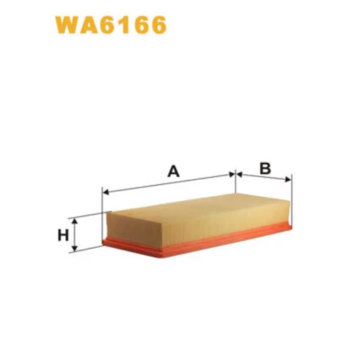 Vzduchový filter WIX FILTERS WA6166