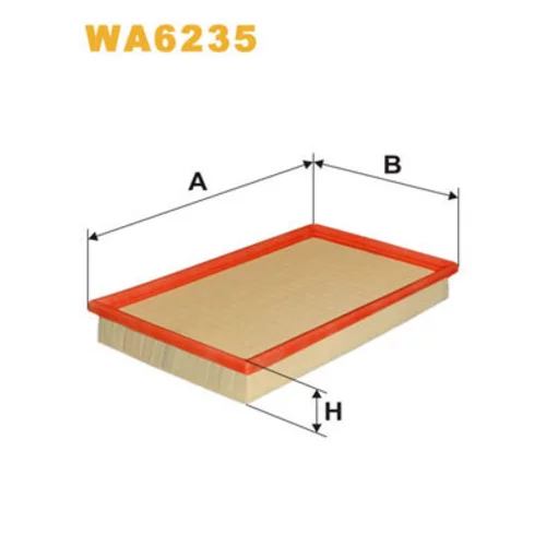 Vzduchový filter WIX FILTERS WA6235