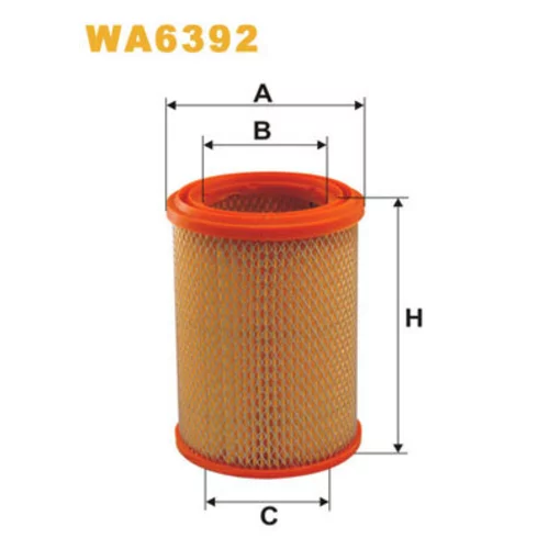 Vzduchový filter WIX FILTERS WA6392