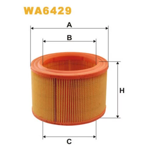 Vzduchový filter WIX FILTERS WA6429