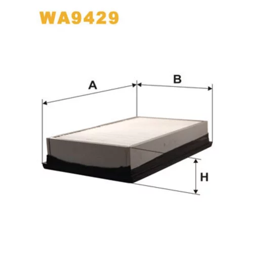 Vzduchový filter WA9429 (WIX FILTERS)