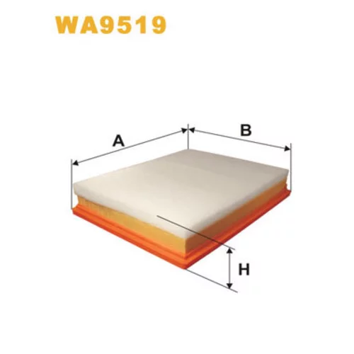 Vzduchový filter WIX FILTERS WA9519