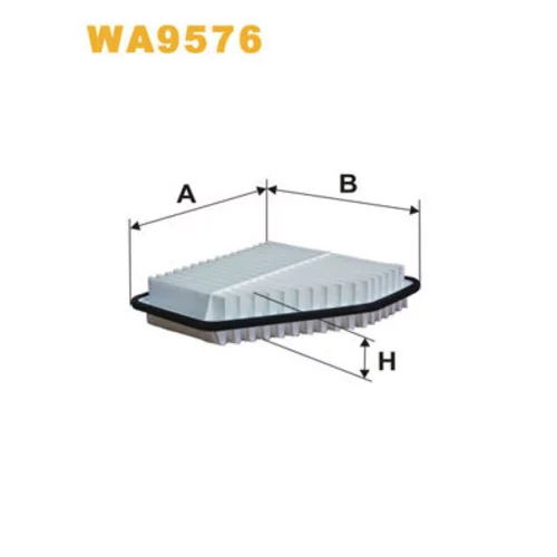 Vzduchový filter WIX FILTERS WA9576