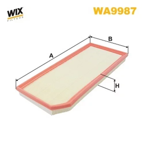Vzduchový filter WIX FILTERS WA9987