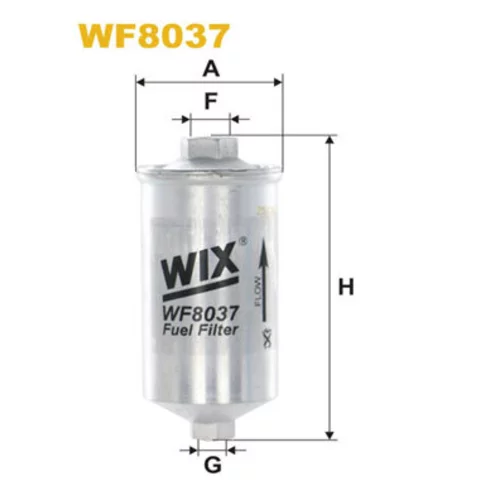 Palivový filter WF8037 (WIX FILTERS)