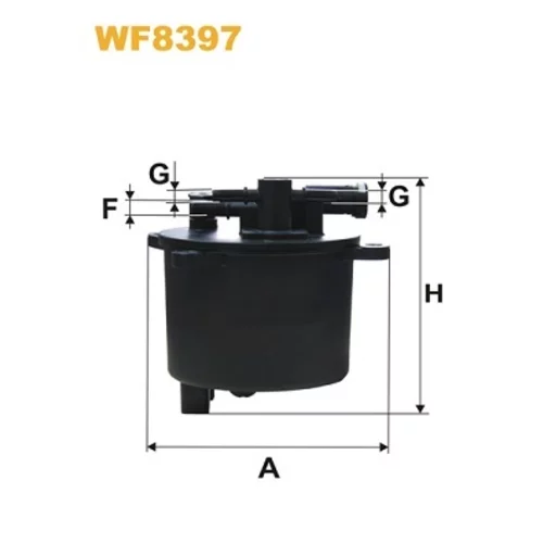 Palivový filter WIX FILTERS WF8397