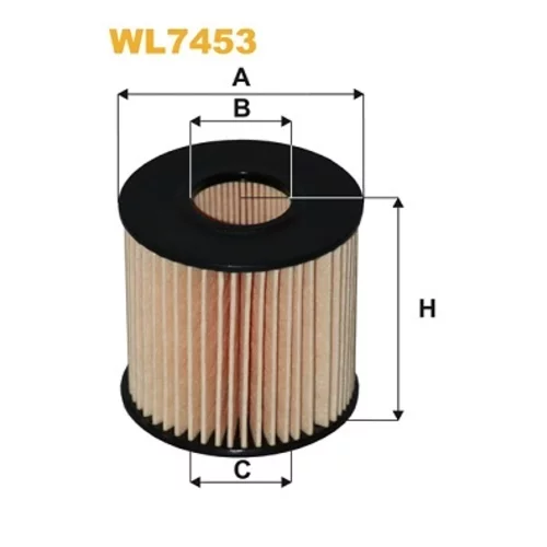 Olejový filter WIX FILTERS WL7453