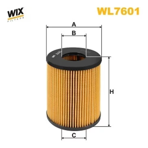 Olejový filter WIX FILTERS WL7601
