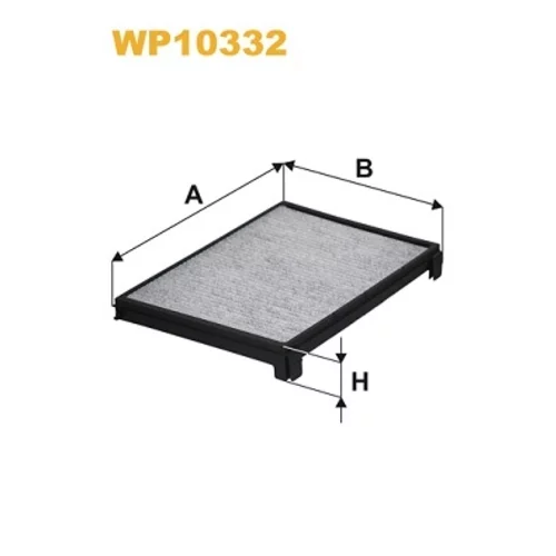 Filter vnútorného priestoru WIX FILTERS WP10332